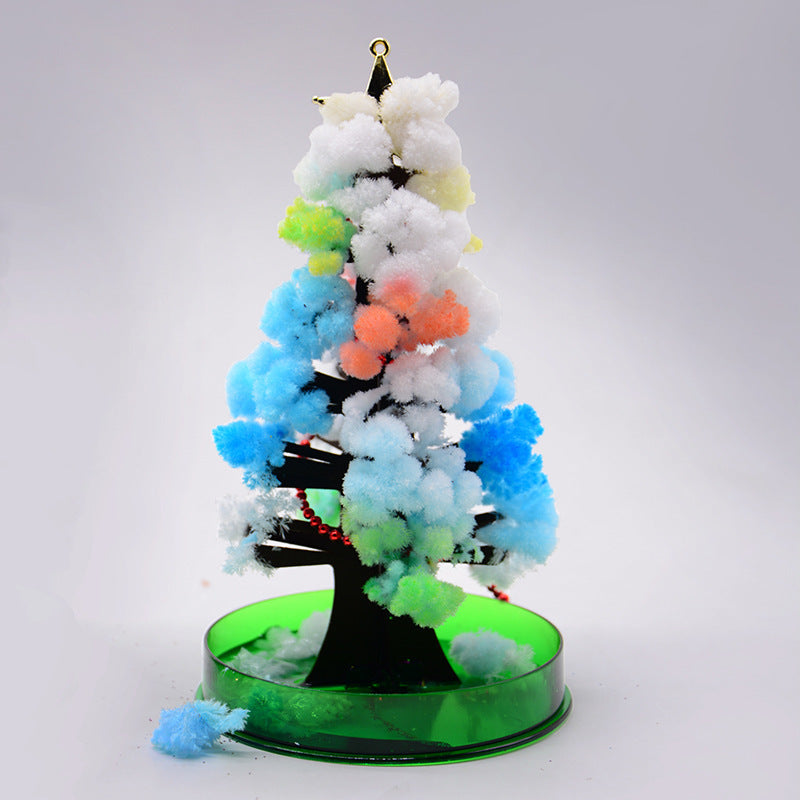 Growing Tree Flowering Toy Crystal Growing Activity Set Science Magic Colorful Magic Growing Christmas Tree