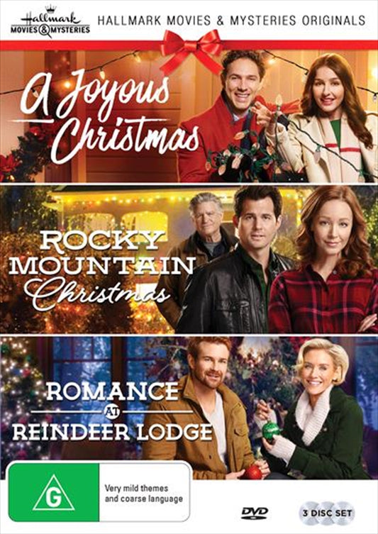 Hallmark Christmas Collection 2 - A Joyous Christmas / Romance at Reindeer Lodge / Rocky Mountain Ch DVD