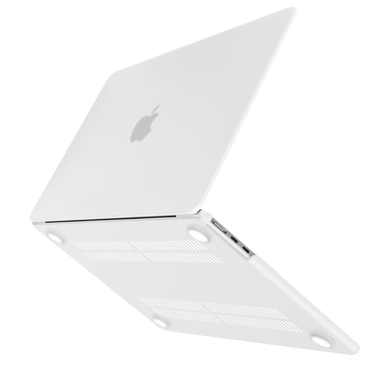 15 inch Air 2023 MacBook Air Matte Case  A2941 M2 Chip Hard Shell Case Keyboard Cover White