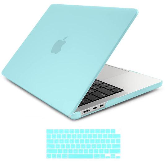 15 inch Air 2023 MacBook Air Matte Case  A2941 M2 Chip Hard Shell Case Keyboard Cover Sky Blue