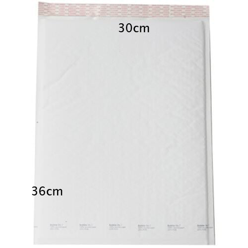 100 Piece Pack -360x300mm White Bubble Padded Bag Post Courier Shipping Mailer Envelope