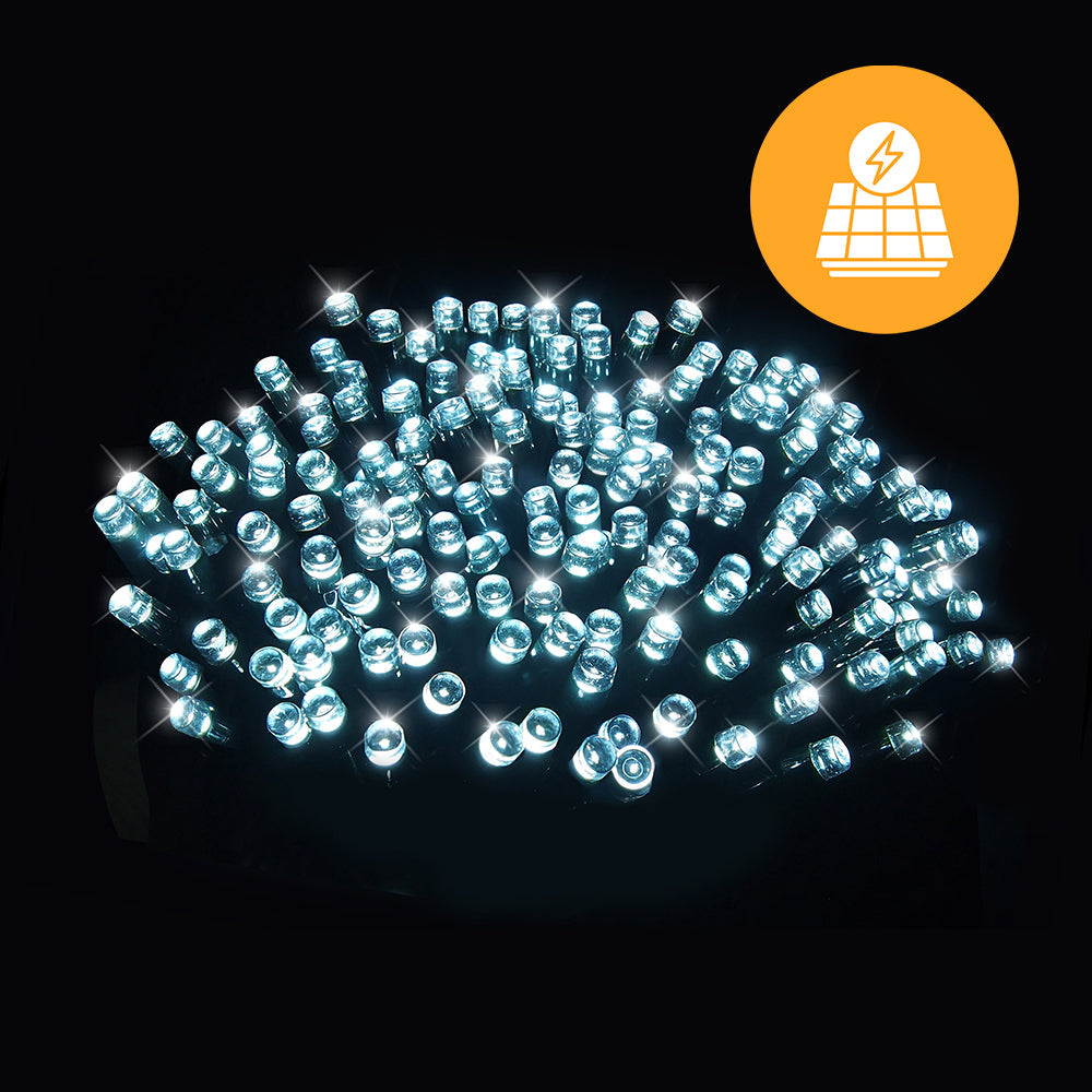 Solar Fairy Lights 1000 LEDs available in 3 Colors - Warm White