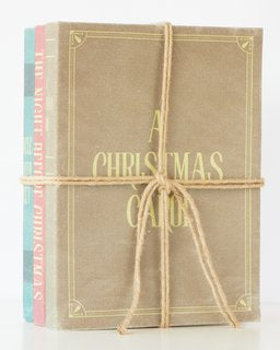 Christmas Classics Book Stack 33cm