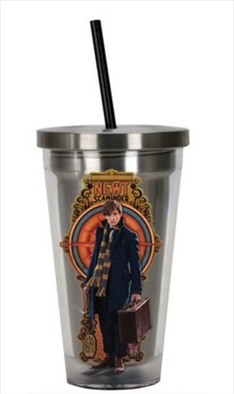 Fantastic Beasts Cup W Straw