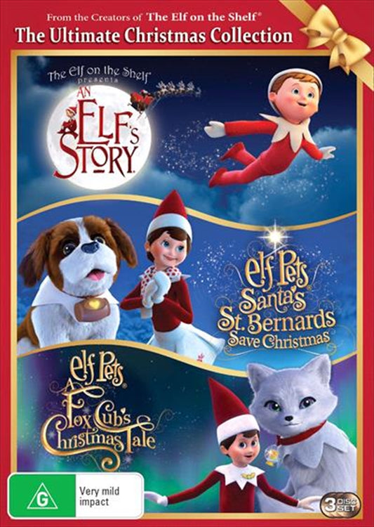 An Elf's Story - The Elf On The Shelf / Elf Pets - Santa's St. Bernard's Save Christmas / Elf Pets - DVD