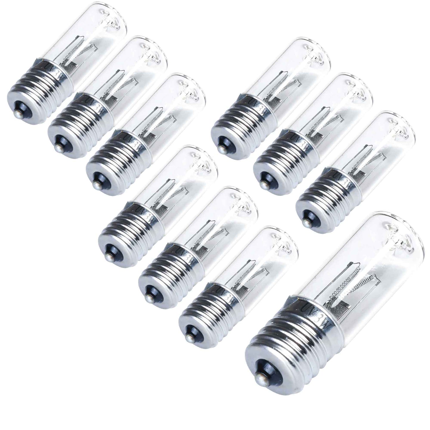 10x 3W Replacement UV Light Lamp Bulb Sterilising Disinfecting Germicidal Ozone